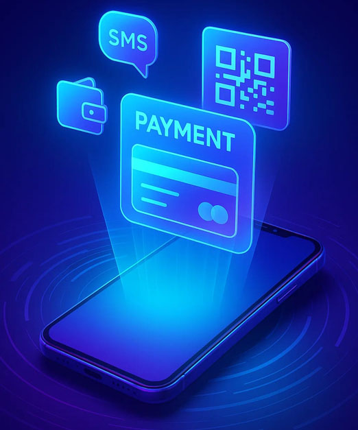 Pay Your Way, in Seconds.